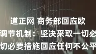 道正网 商务部回应欧盟碳边境调节机制：坚决采取一切必要措施回应任何不公平贸易限制